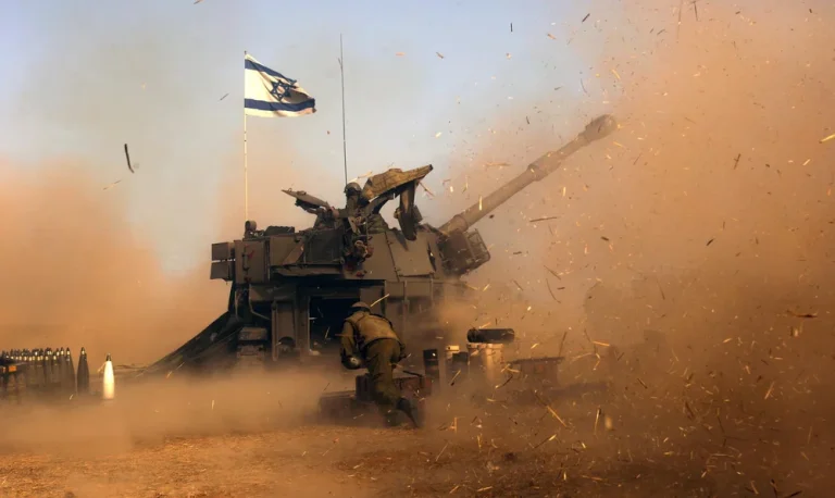 MIDDLE EAST CRISES: Israel Launches Land, Sea And Air Offensive