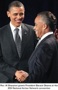 Al Sharpton “No justice, No Peace” or Snitches get stitches……