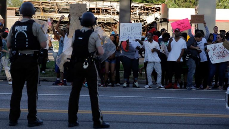 Ferguson Police refuse releasing name of officer who shot Missouri teen, citing death threats