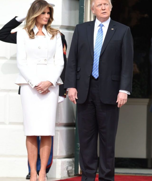 People are Buzzing About Outfit Melania Wore to Meet Netanyahus